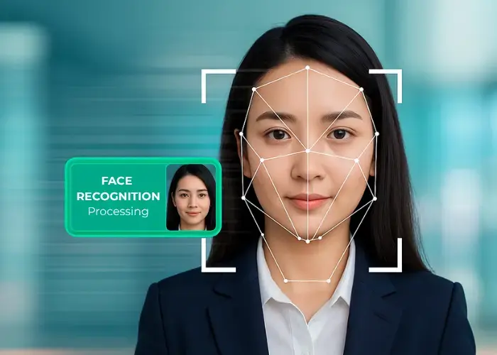 Visualización tecnológica de inteligencia artificial aplicada a procesos digitales