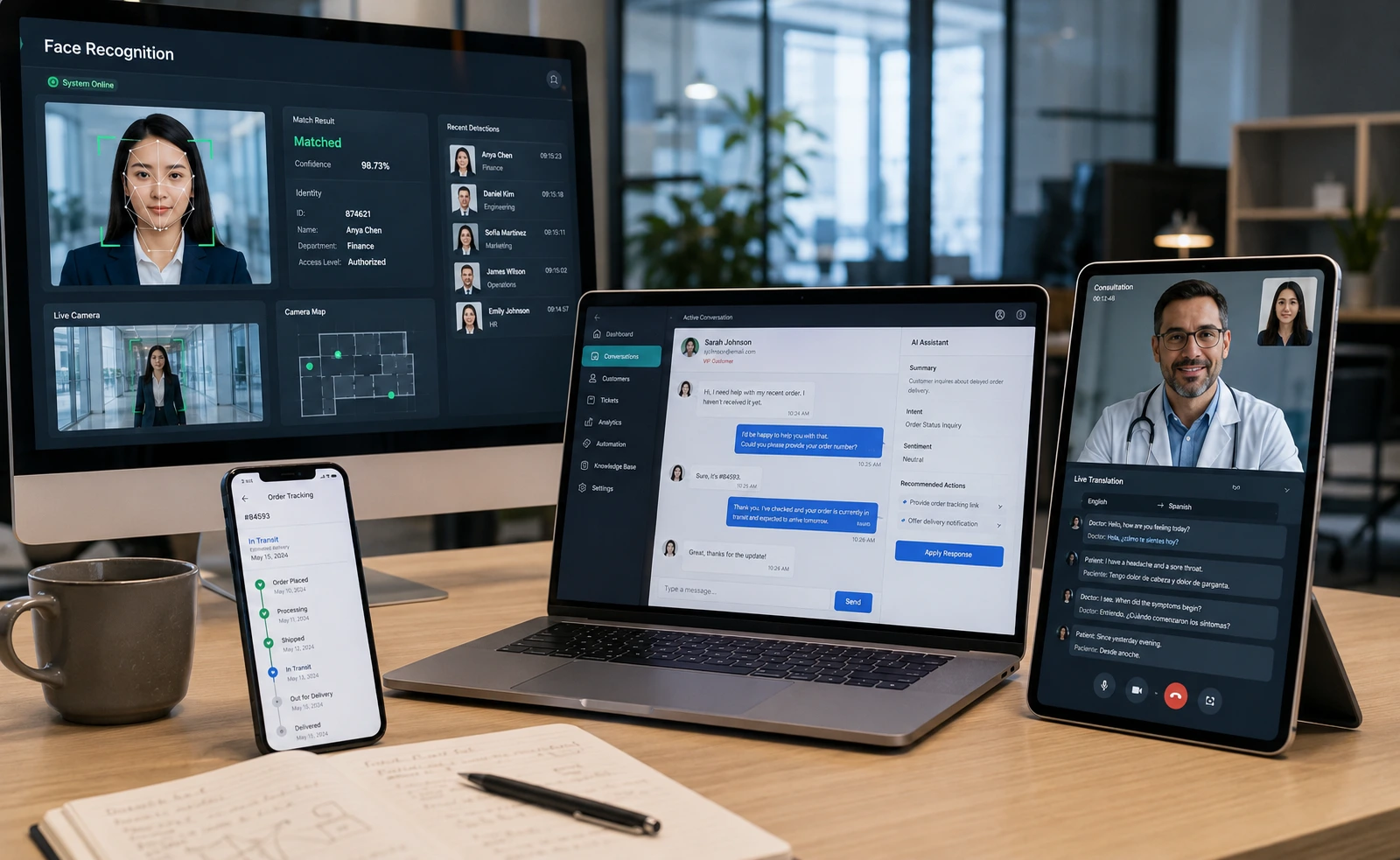 Solución digital con capacidades de inteligencia artificial aplicada