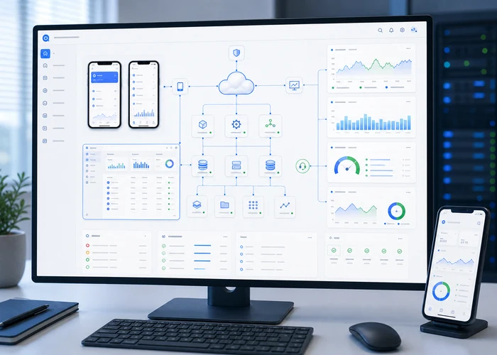 Paneles de monitoreo para evolución, escalabilidad y soporte técnico